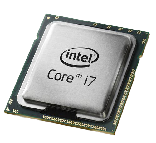 Intel Computer Processor Transparent