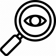 Investigation Magnifying Glass PNG