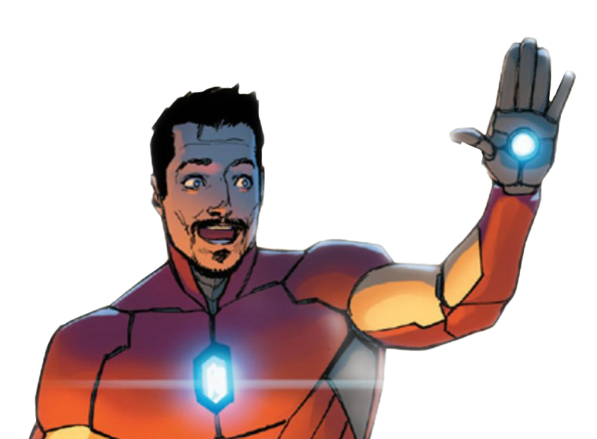 Iron Man Tony Stark Transparent - PNG All