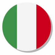 Италия флаг PNG -файл