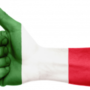 Italien Flag PNG Bild