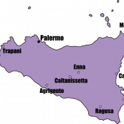 Италия карта Png