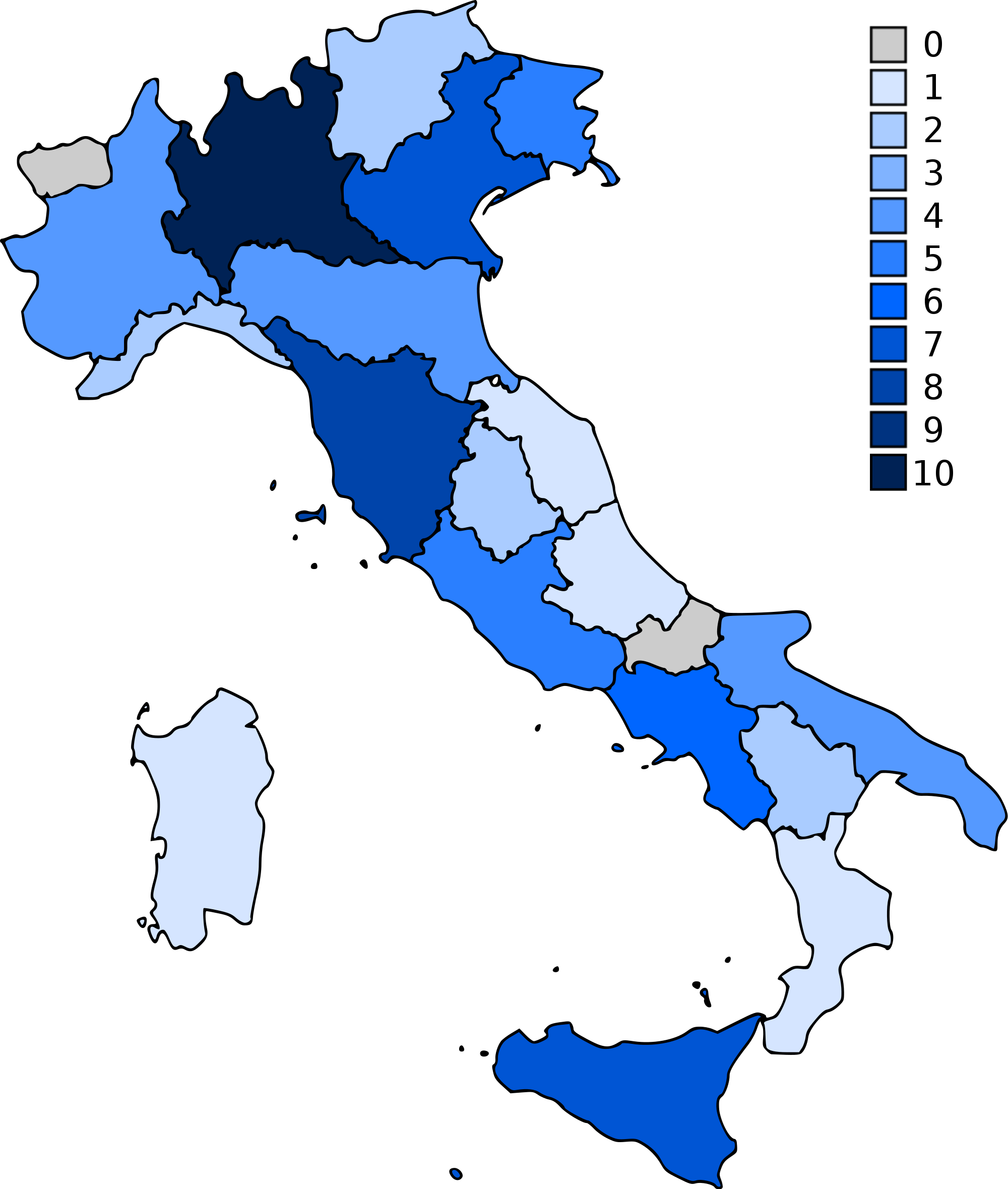 Italy Map PNG Clipart