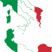 Italy Map PNG kostenloser Download
