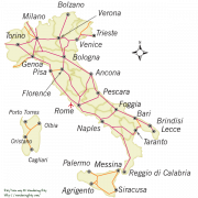 Italië kaart png gratis afbeelding
