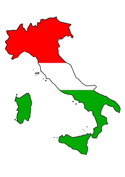 Italy Map PNG Image HD