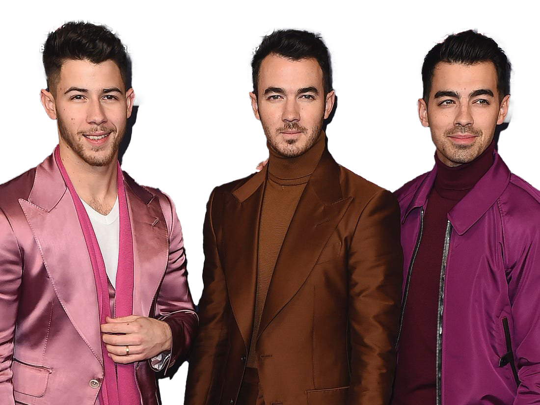 Jonas Brothers Band PNG Free Image