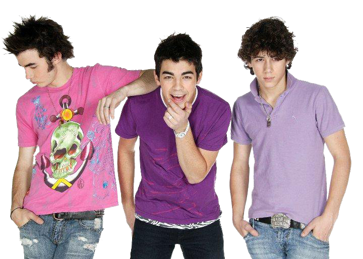 Jonas Brothers Band PNG High Quality Image