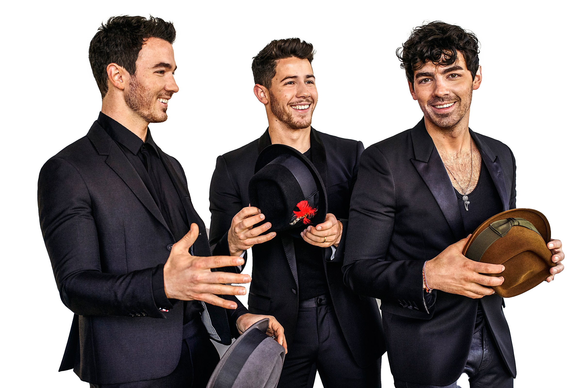 Jonas Brothers Band PNG Transparent HD Photo