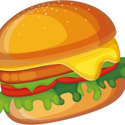 Hamburger de junk food