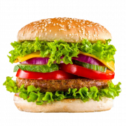 Arquivo PNG de hambúrguer de junk food