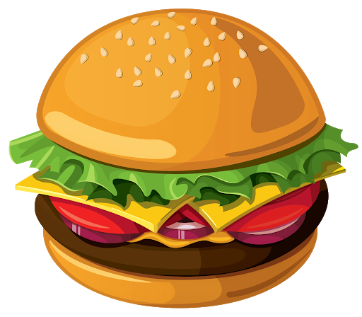 Junk Food Hamburger PNG Images