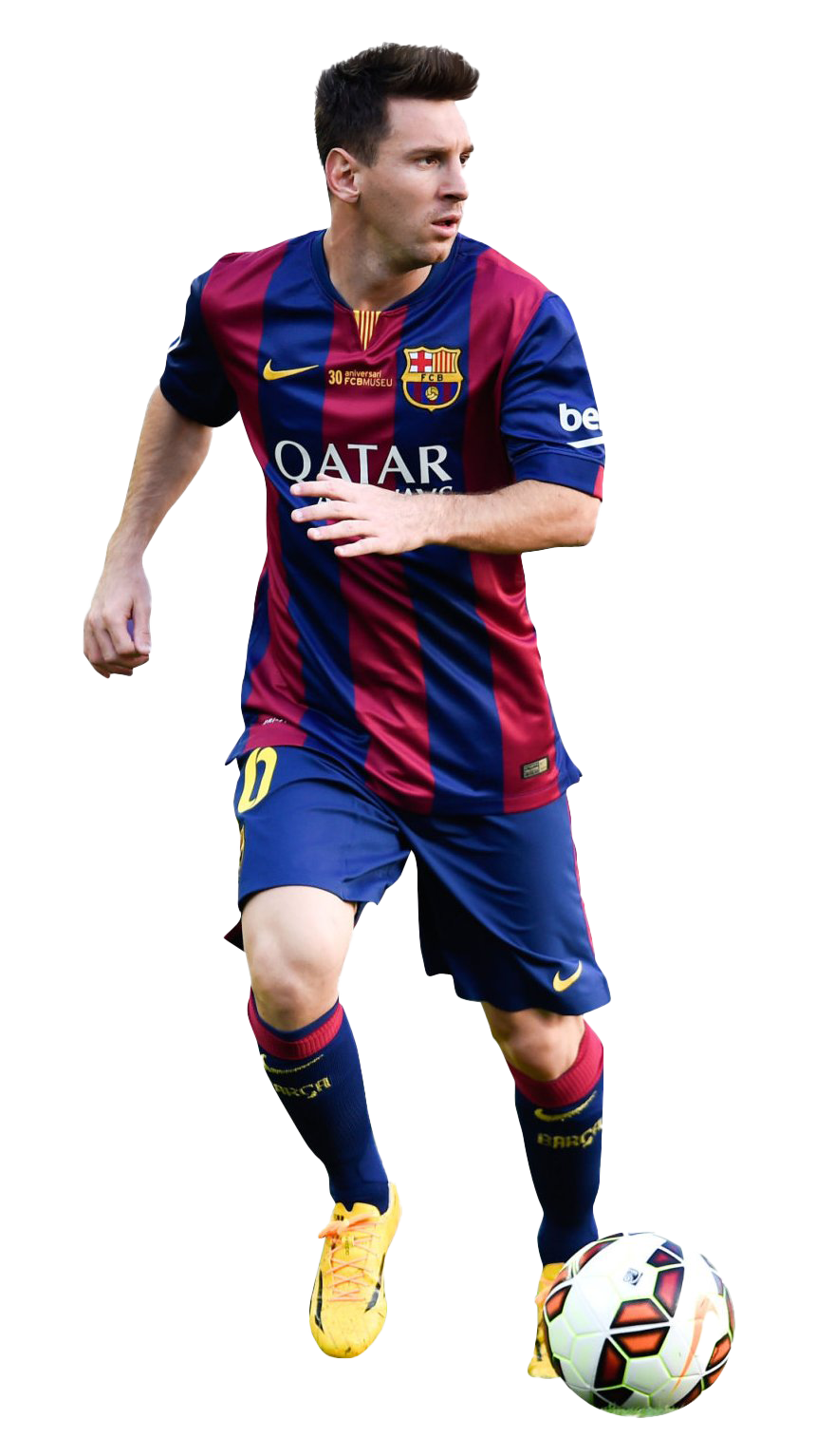 King Of Football Lionel Messi PNG Clipart