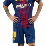 King of Football Lionel Messi PNG Bild