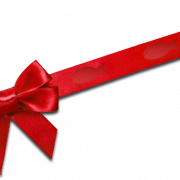 Knot Christmas Ribbon PNG ภาพ