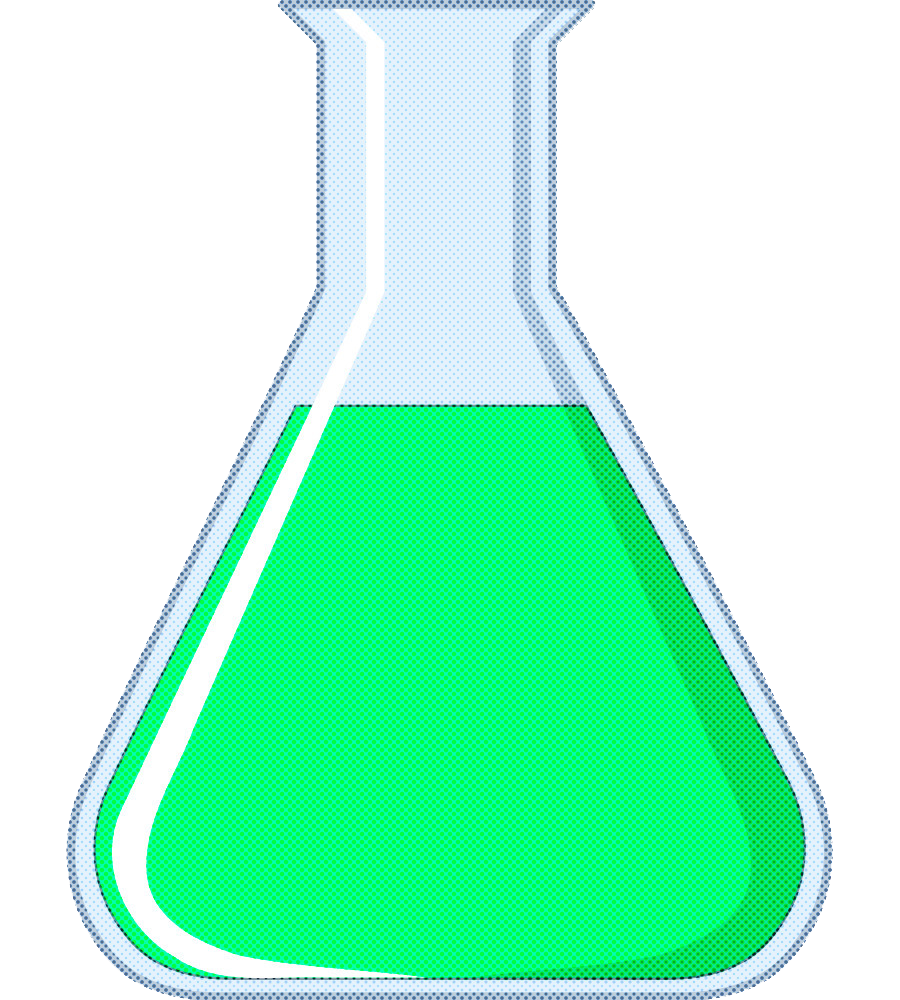Laboratory Flask Glass PNG Download Image