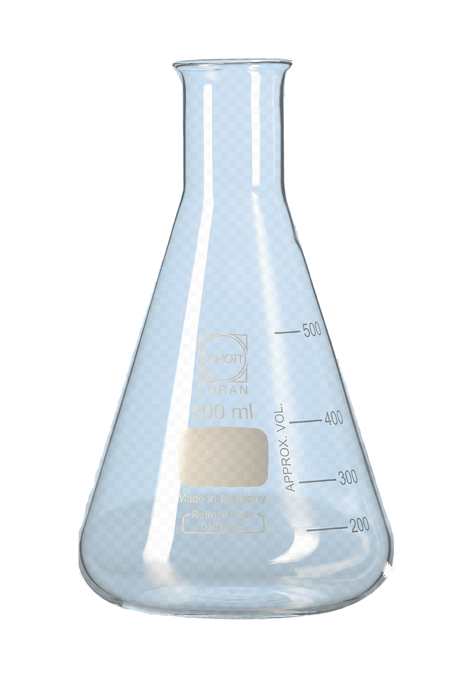 Laboratory Flask Glass PNG File