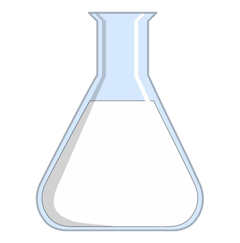 Laboratory Flask PNG HD Image
