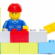 Minifigura LEGO Transparente