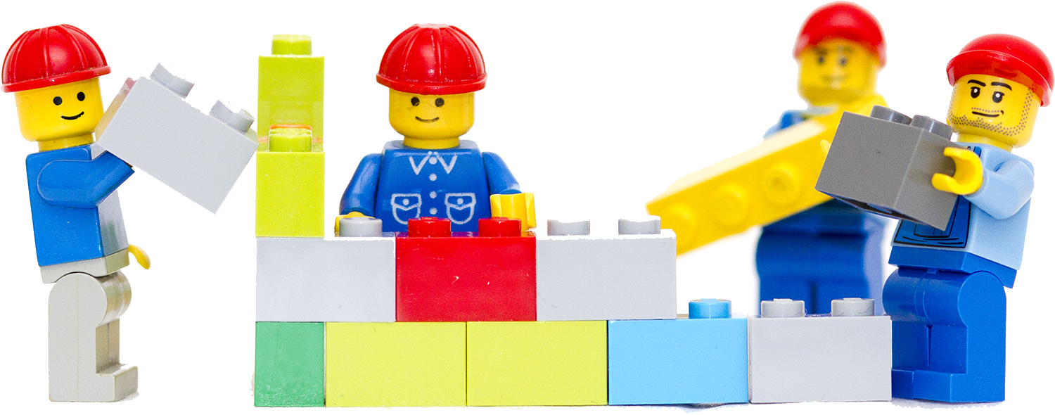 Lego Minifigure Transparan