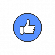 Like Button PNG Free Image