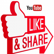 Like Share Subscribe Button PNG