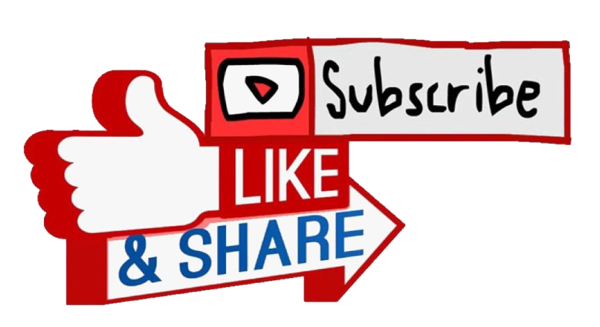 Like Share Subscribe Button PNG Image
