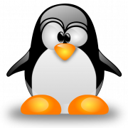 Logo Linux trasparente