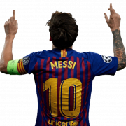 Lionel Messi PNG -Datei