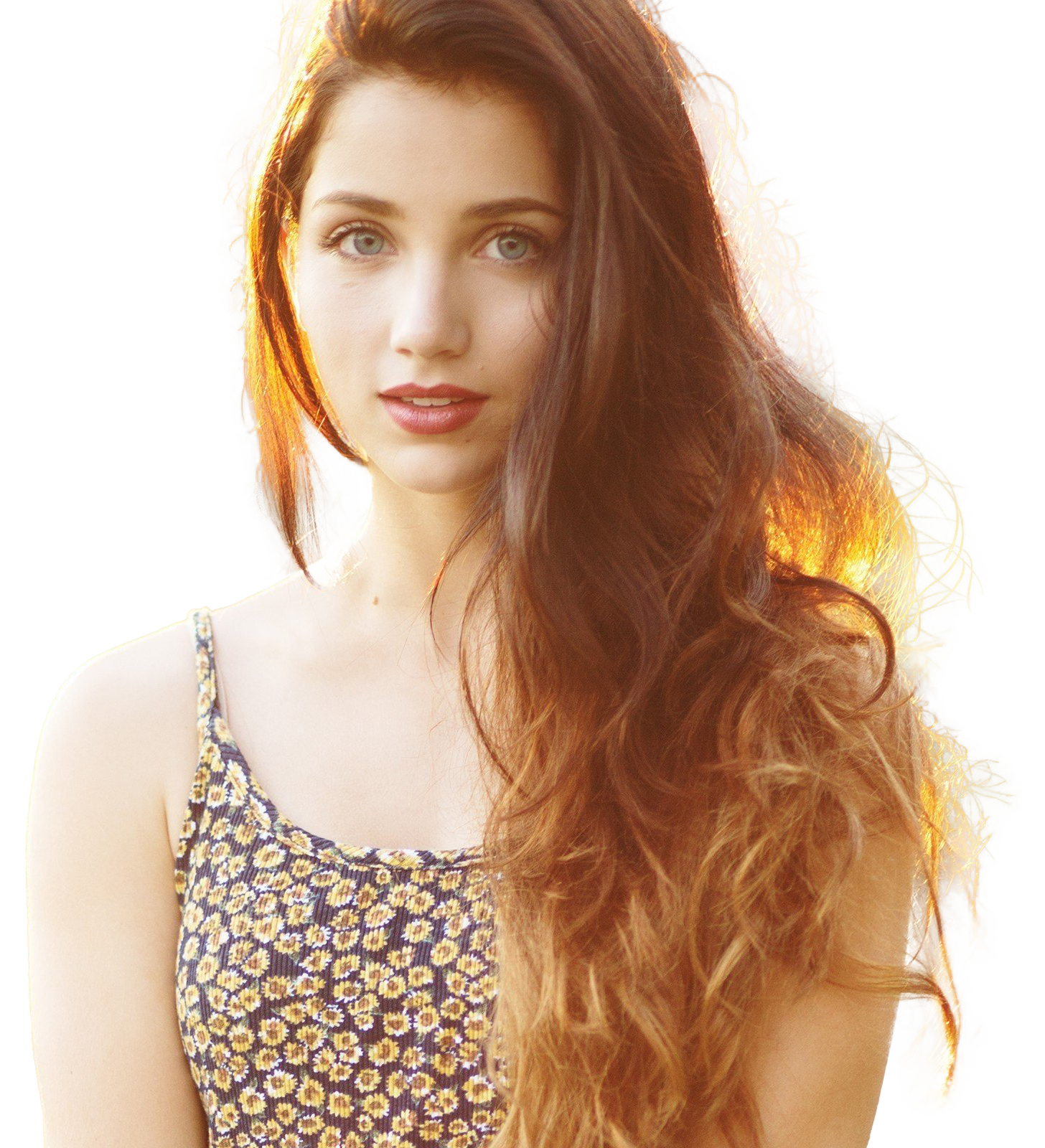 Long Hair Emily Rudd PNG Free Image - PNG All