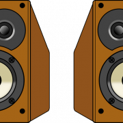 Loud Audio Speakers PNG Clipart