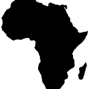 Peta file png Afrika