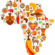 Peta gambar png Afrika