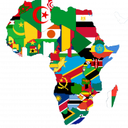 Mapa de África PNG Imagen