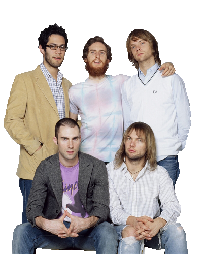 Maroon 5 Music Band PNG Image
