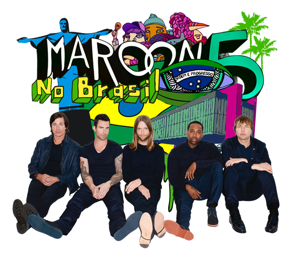 Maroon 5 Music Band PNG