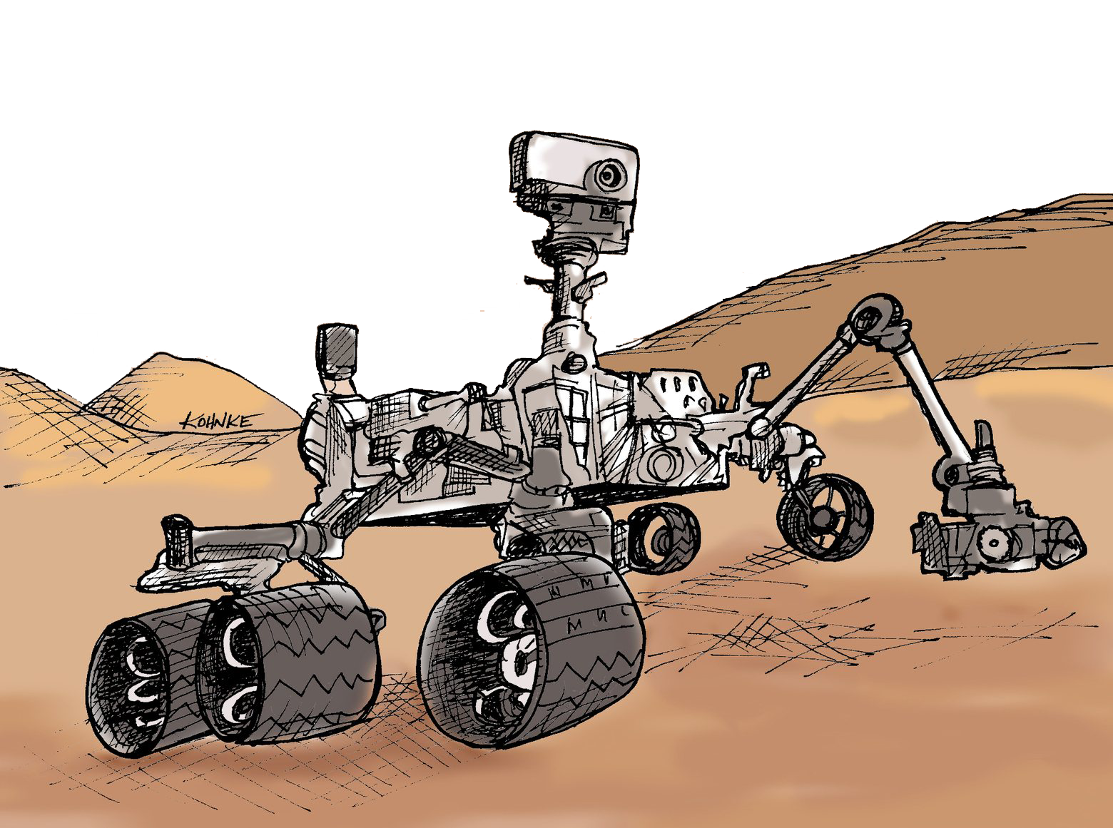 Mars Rover PNG High Quality Image