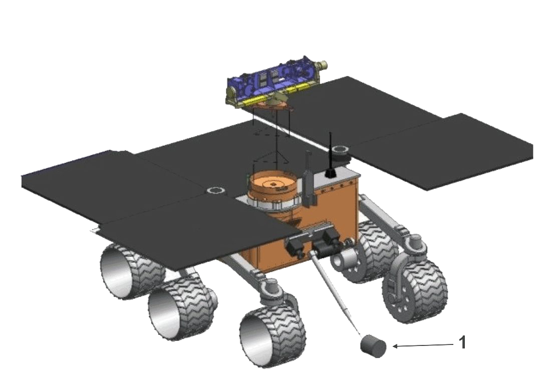 Mars rover png larawan
