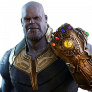 Marvel Villian Thanos PNG Gratis afbeelding