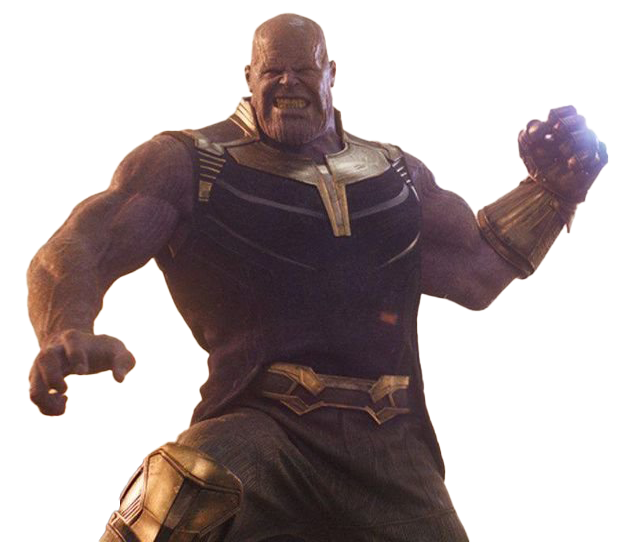 Marvel Villian Thanos PNG HD Image
