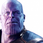 Marvel Villian Thanos PNG Imagen de alta calidad