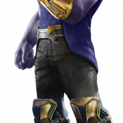 Marvel Villian Thanos PNG resmi