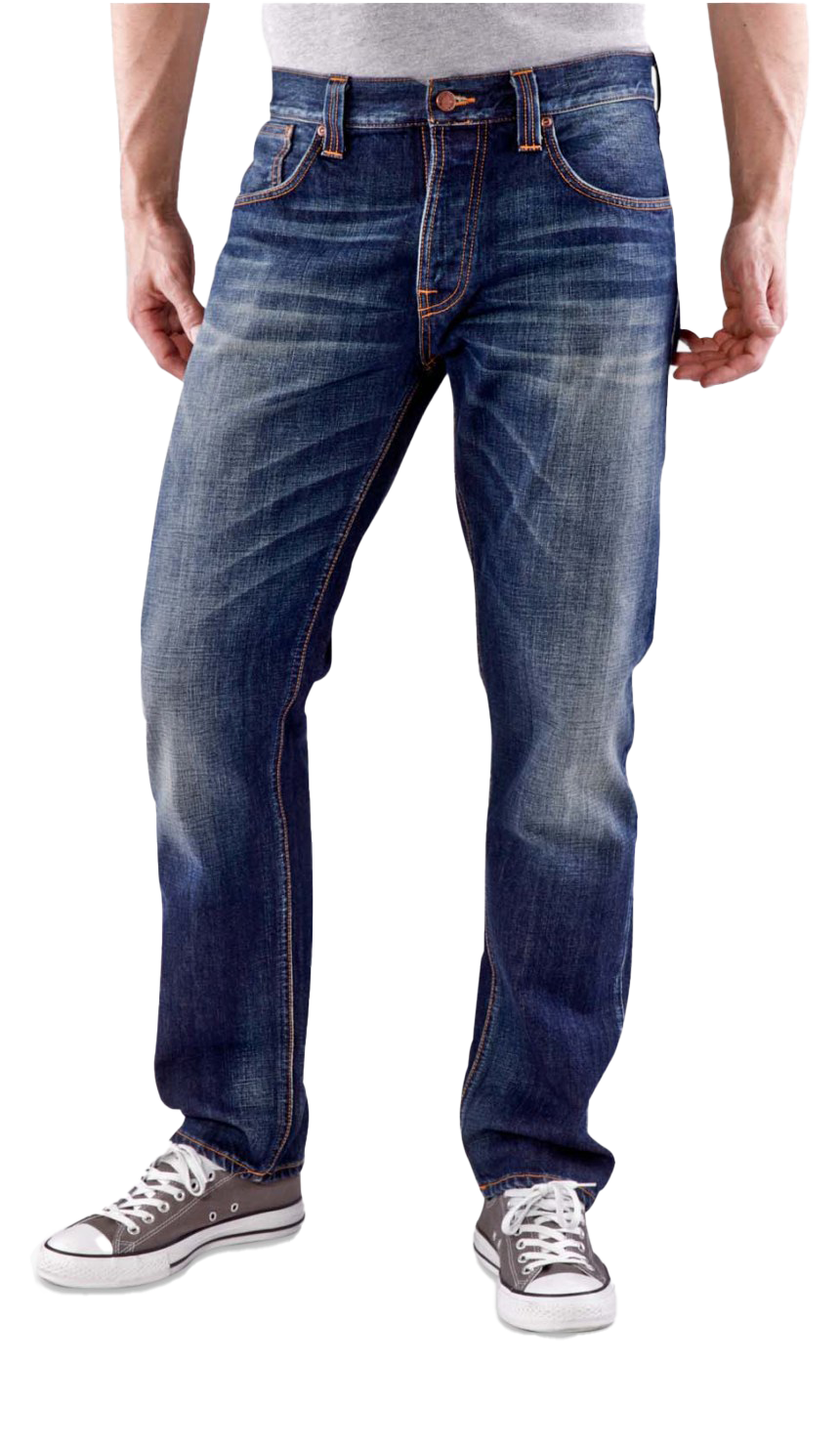 Men Jeans Transparent