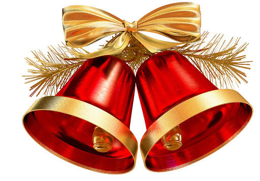 Merry Christmas Bell PNG File