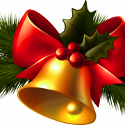 Merry Christmas Bell PNG Free Download