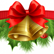 Merry Christmas Ribbon PNG Free Image