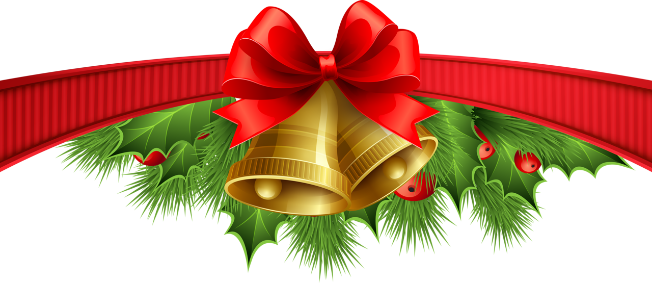 Merry Christmas Ribbon PNG Free Image