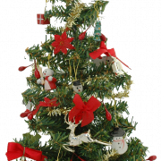 Счастливого рождественской елки прозрачна