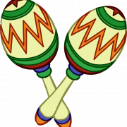 Mexican Maracas PNG File Download Free