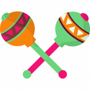 Mexican Maracas PNG High Quality Image